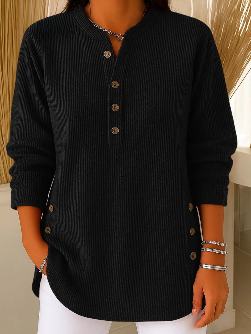 Eden | Button Henley Tunic