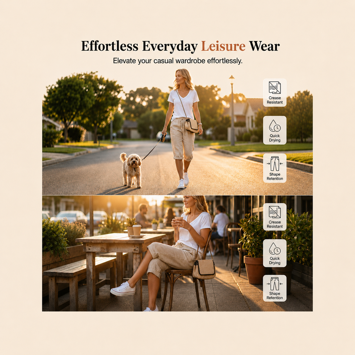 Isla™ Timeless Linen-Cotton Pants