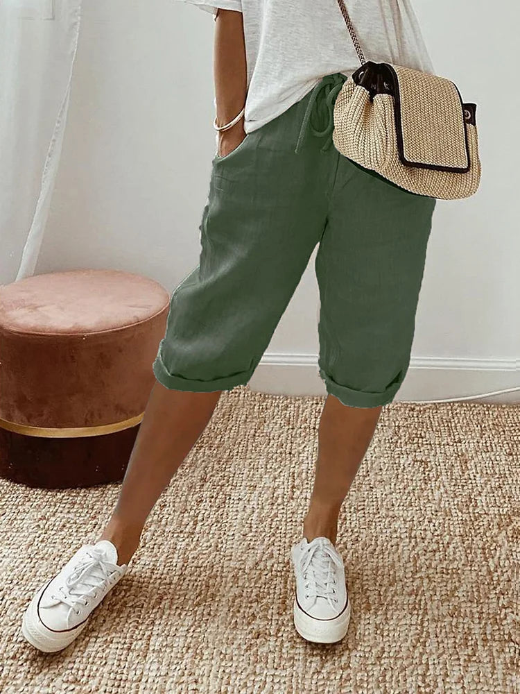 Isla™ Timeless Linen-Cotton Pants
