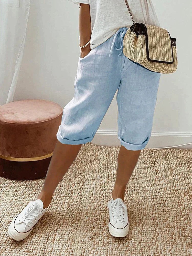 Isla™ Timeless Linen-Cotton Pants